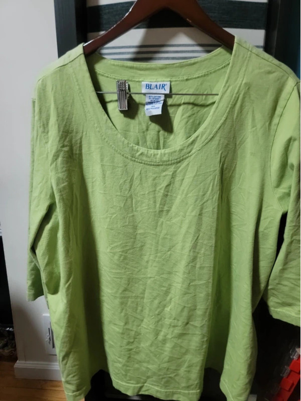 Womens Blair 3xl green shirt